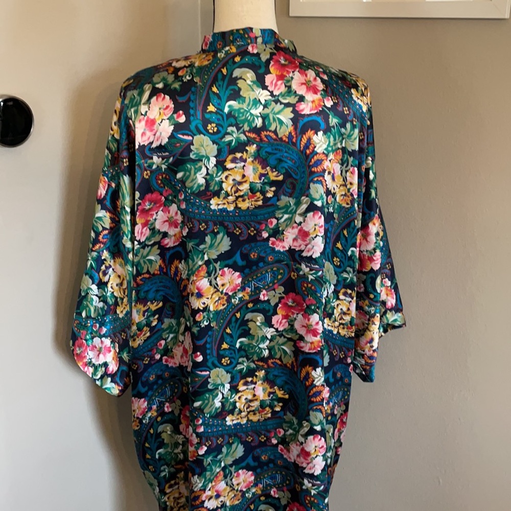 Victoria's Secret kimono wrap dress vintage boho - Picture 6 of 10